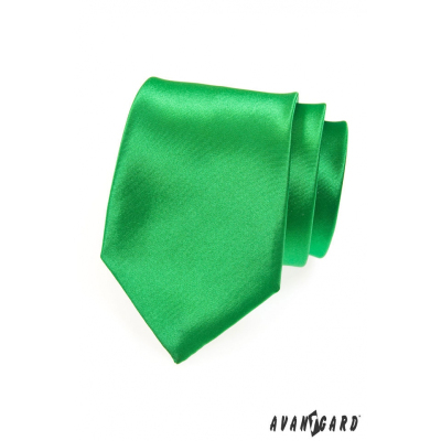 Fényes zöld férfi nyakkendő