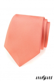 Egyszínű lazac nyakkendő