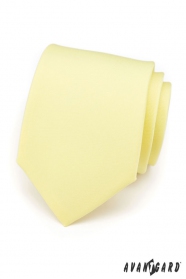 Puha, sárga színű nyakkendő