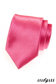 Férfi nyakkendő, sötét rózsaszín