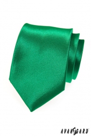 Egyszínű, zöld nyakkendő
