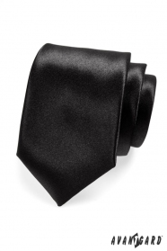Klasszikus férfi fekete nyakkendő