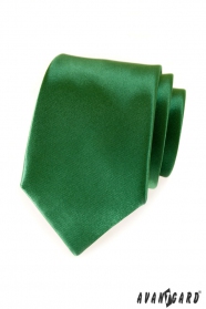 Zöld egyszínű avantgárd nyakkendő