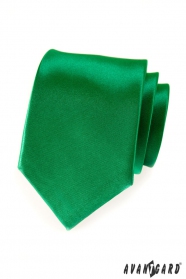 Egyszerű zöld férfi nyakkendő