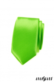Keskeny zöld slim nyakkendő