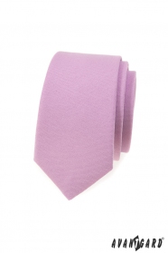 Keskeny nyakkendő lila színű