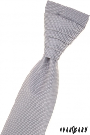 Szürke strukturált francia nyakkendő