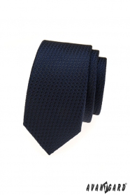 Kék strukturált Avantgard nyakkendő