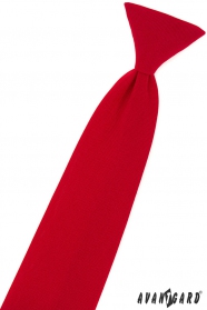 Fiú nyakkendő matt vörös