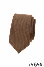 Fahéjas barna keskeny nyakkendő
