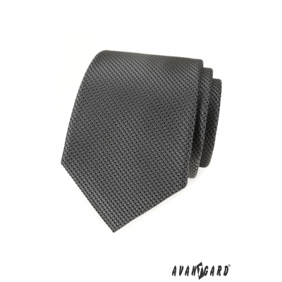Szürke férfi nyakkendő textúrával