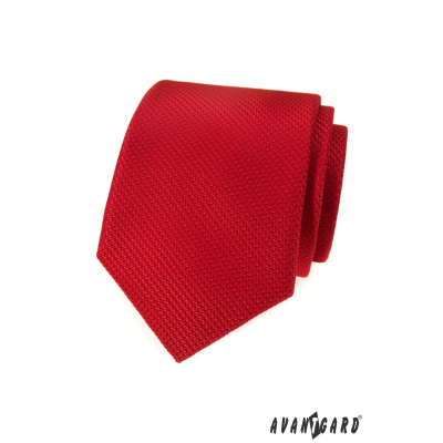 Texturált piros nyakkendő
