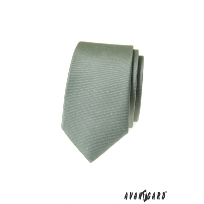Eukaliptusz zöld keskeny nyakkendő