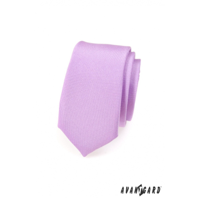 Világos lila Vékony nyakkendő