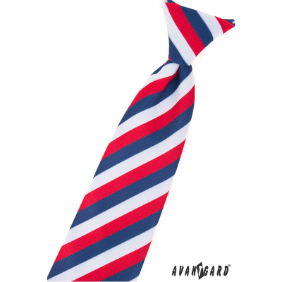 Fiúk nyakkendő Tricolor Lux