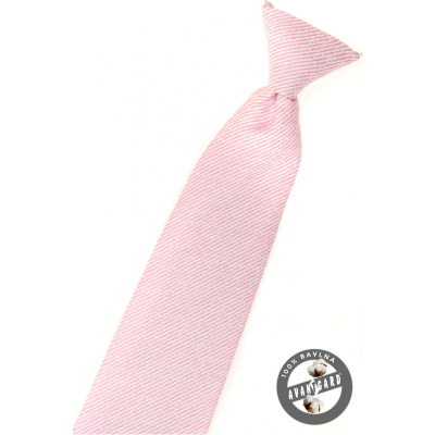 Rózsaszín strukturált fiú nyakkendő
