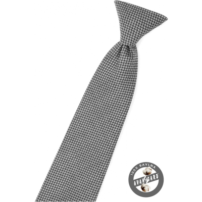 Fekete, szürke fiú nyakkendő