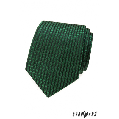 Zöld kockás nyakkendő