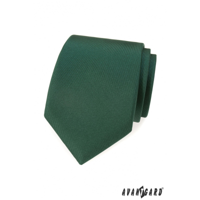 Sötétzöld matt nyakkendő