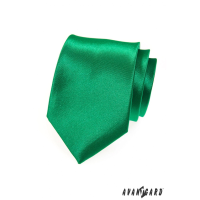 Egyszínű, zöld nyakkendő