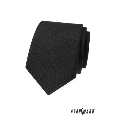 Fekete strukturált Avantgard nyakkendő
