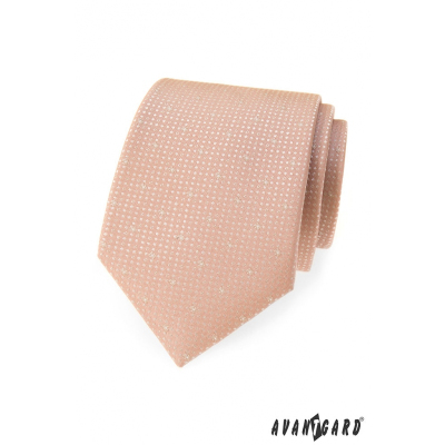 Por rózsaszín nyakkendő pöttyökkel