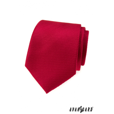 Piros nyakkendő felületi textúra