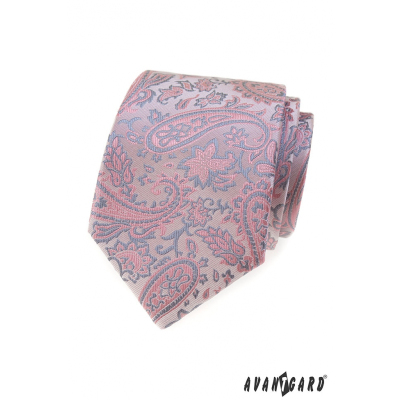 Porszürke Paisley nyakkendő