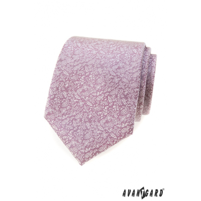 Rózsaszín nyakkendő egy kis mintával