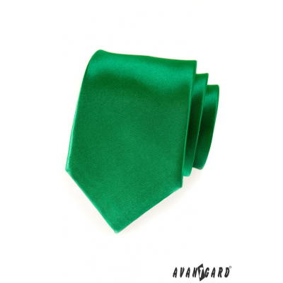 Egyszerű zöld férfi nyakkendő