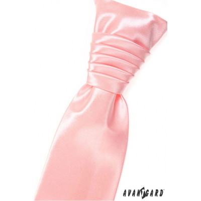 Rózsaszín színű francia nyakkendő