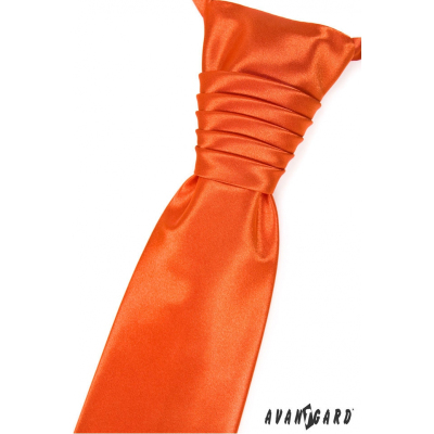 Sötét narancs francia nyakkendő