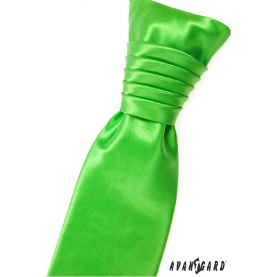 Mély zöld francia nyakkendő