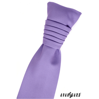 Francia nyakkendő lila színű