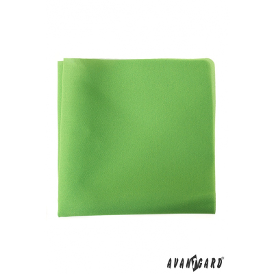 Egyszerű zöld díszzsebkendő