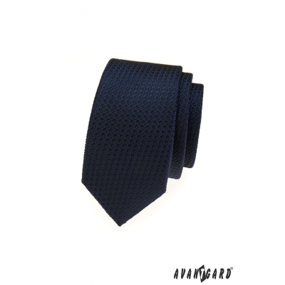 Kék strukturált Avantgard nyakkendő