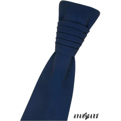 Sötét kék francia nyakkendő