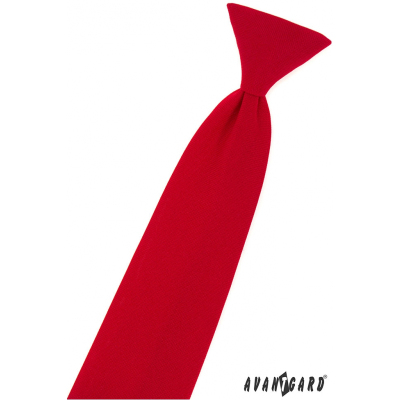 Fiú nyakkendő matt vörös