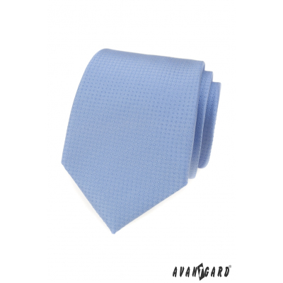Kék nyakkendő pöttyökkel