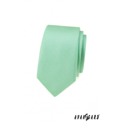 Menta zöld keskeny nyakkendő