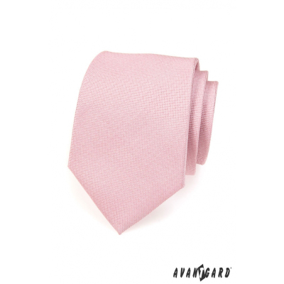 Világos rózsaszín nyakkendő por hangon