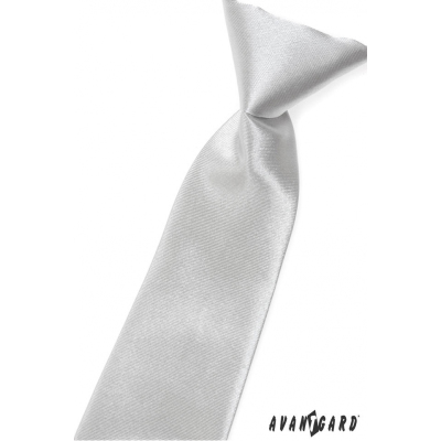 Ezüst fényes fiú nyakkendő