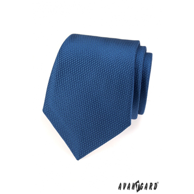 Kék strukturált nyakkendő