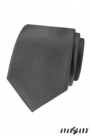 Szürke férfi nyakkendő textúrával