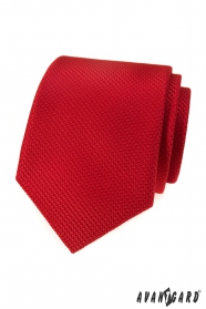 Texturált piros nyakkendő