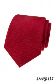 Vörös textúrájú nyakkendő