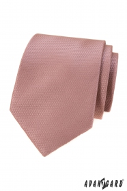 Sötét rózsaszín textúrájú nyakkendő