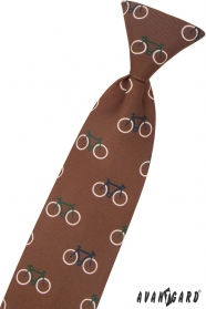 Gyermek nyakkendő, kerékpár 44 cm