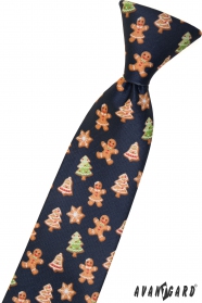 Gyermek nyakkendő karácsonyi mézeskalács