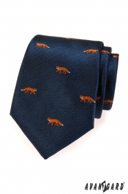 Nyakkendő narancssárga rókával